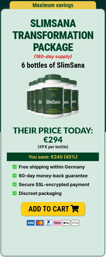 SlimSana 6 Bottle Price